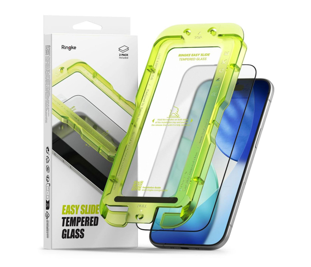 Ringke Easy Slide 2-Pack do Iphone 17 Air Black 8800328812314 - 1359803 - zdjęcie